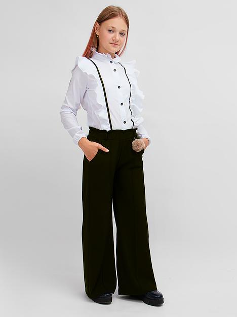 Брюки для девочки Соль&Перец чёрный, арт.SP23 ОПТ фото 1