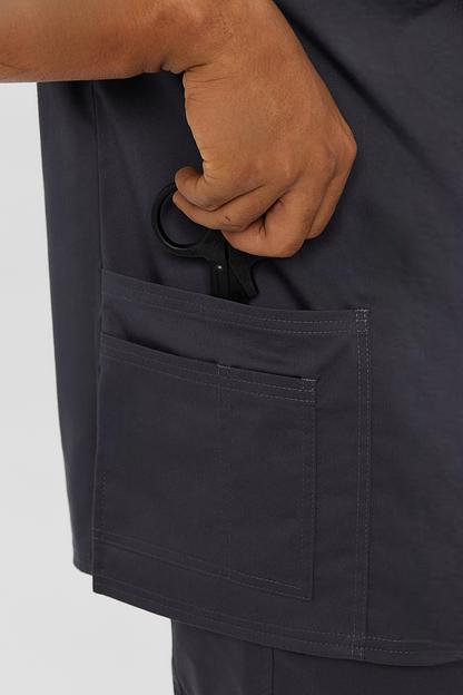 Mahogani / Топ медицинский мужской (Insoft, короткий рукав) арт. 6-01-25-1 фото 4