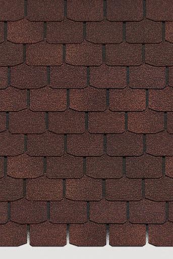 Ламинированная черепица Docke Standard,Крона, Коричневый фото 1