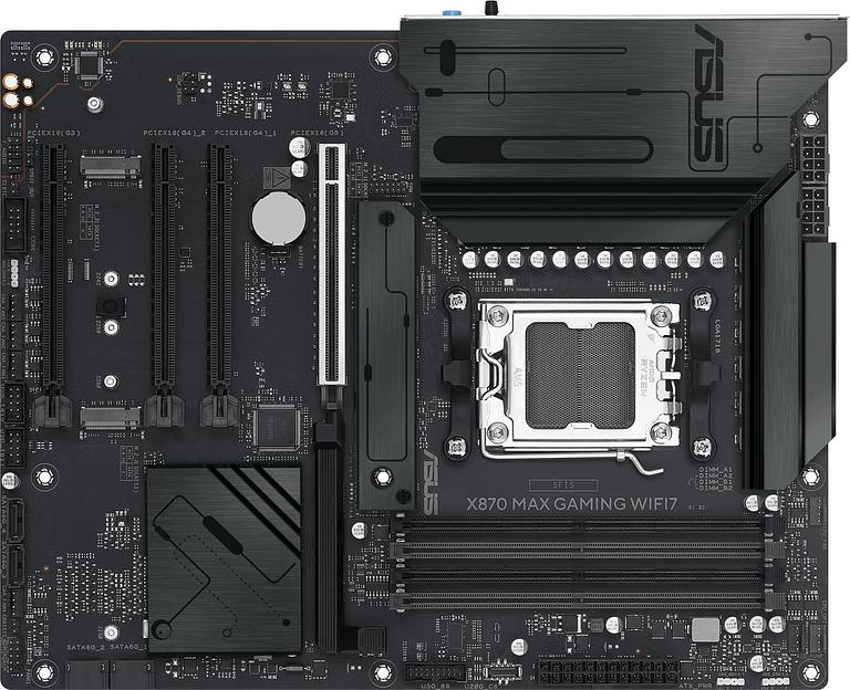 Материнская плата Asus X870 MAX GAMING WIFI7 SocketAM5 AMD X870 ATX AC`97 8ch(7.1) 2.5Gg RAID+HDMI фото 1