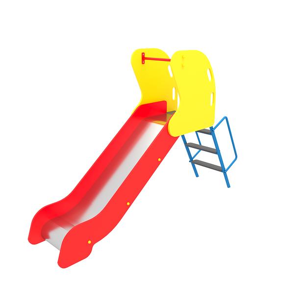 Горка (скат нерж. площадка Н-1м) ИО.02.3 фото 1