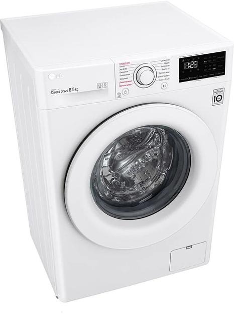 Стиральная машина LG F2V3GS3W класс: A загр.фронтальная макс.:8.5кг белый фото 2