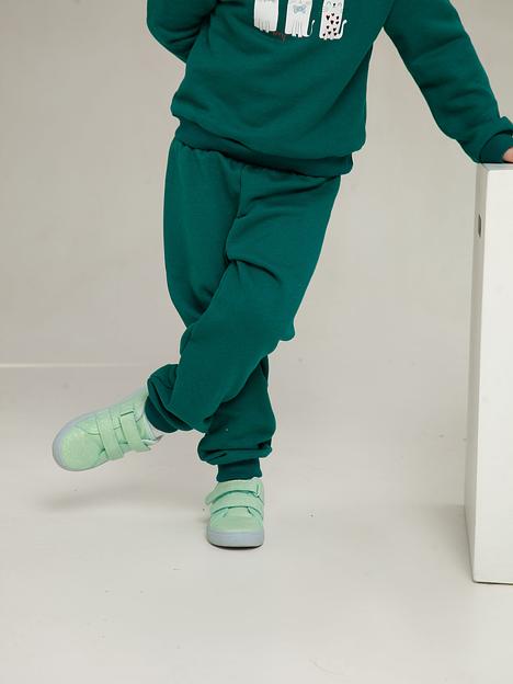 Джемпер детский цвет зеленый ОПТ фото 5