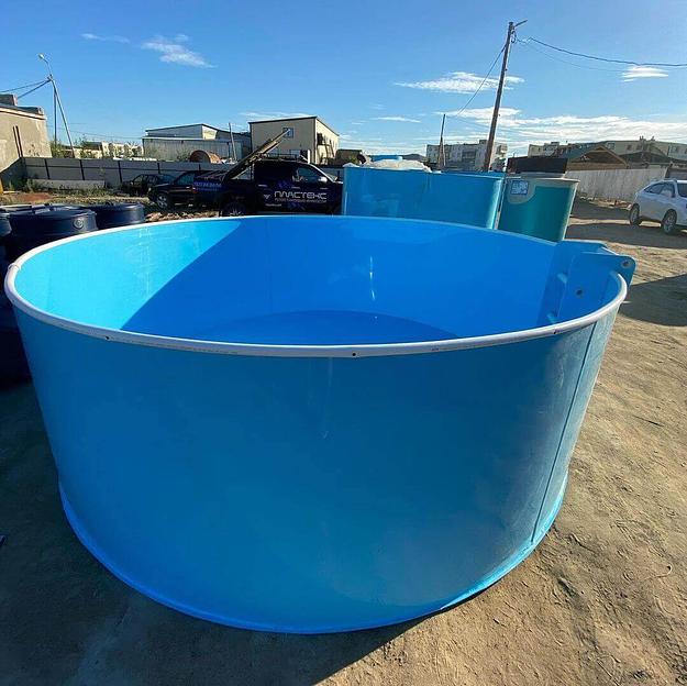 Круглый бассейн фото 6