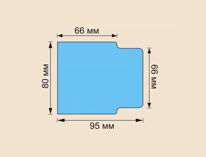 Крыло для удостоверения Арт. 01.01.07, опт фото 1