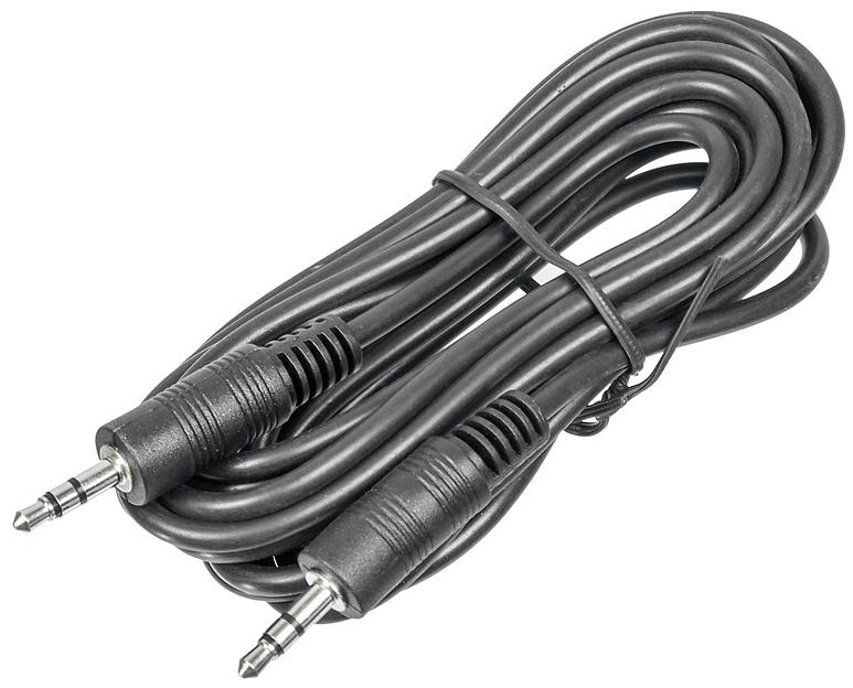 Кабель соединительный аудио-видео Buro BAAC002-2 Jack 3.5 (m)/Jack 3.5 (m) 2м. черный фото 2