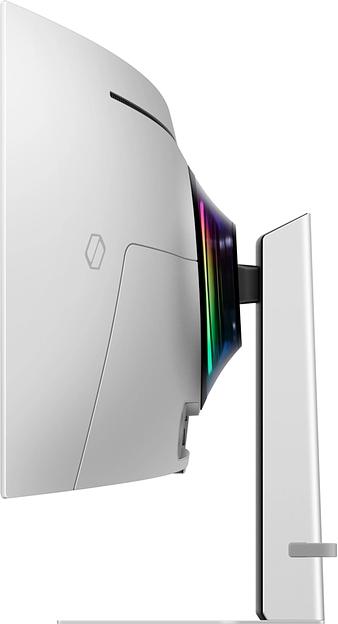 Монитор Samsung 49" S49DG932SIXCI серебристый OLED LED 32:9 HDMI M/M TV матовая HAS 1000:1 250cd 178гр/178гр 5120x1440 240Hz DP 2K USB 8.8кг фото 10