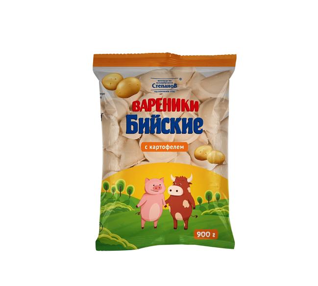 Вареники с картофелем «Бийские», 900 г ОПТ фото 1