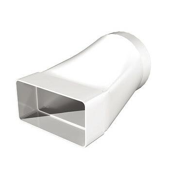 Соединитель центральный плоских воздуховодов с круглыми СПКП - 620СП12,5КП - 60х204 мм - 125 мм фото 1