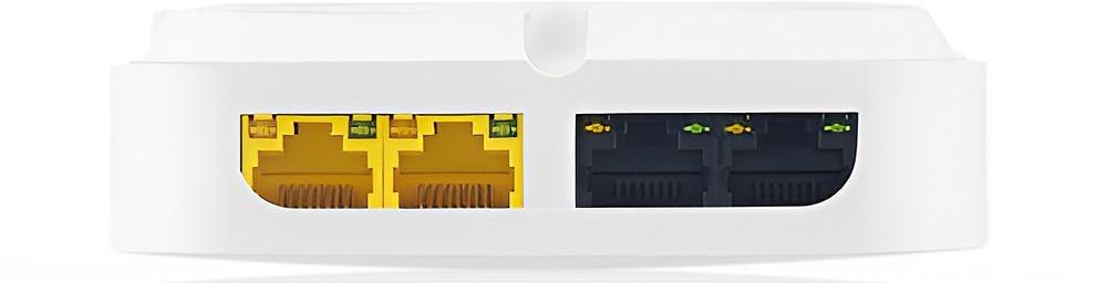 Точка беспроводного доступа Точка доступа Zyxel NebulaFlex Pro WAX300H, WiFi 6, 802.11a/b/g/n/ac/ax (2,4 и 5 ГГц), MU-MIMO, настенная, антенны 2x2, до 575+2400 Мбит/с, 4xLAN GE (1x PoE out), защита от 3G/4G, PoE only (WAX300H-EU0101F) фото 5