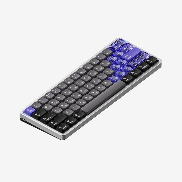 Ультратонкая игровая клавиатра на магнитных переключателях NuPhy Air60 HE, Low-Profile Magnetic Jade Switch фото 1