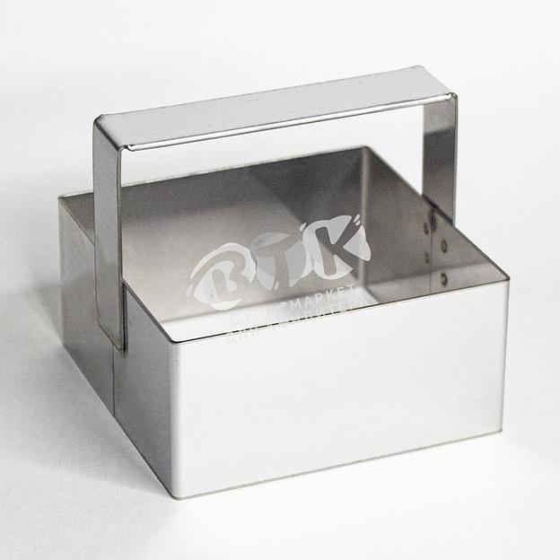 Высечка для теста Квадрат 100х100 мм высота 50 мм VTK Products фото 1