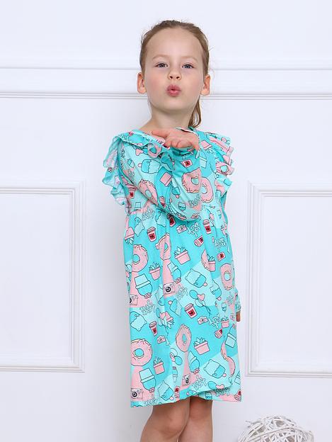 Платье «Алсу» ментоловое опт фото 1