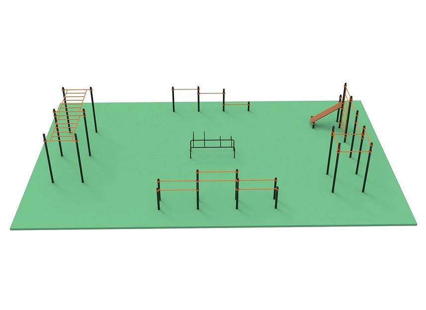 Воркаут площадка DLG «WP-3012» фото 1