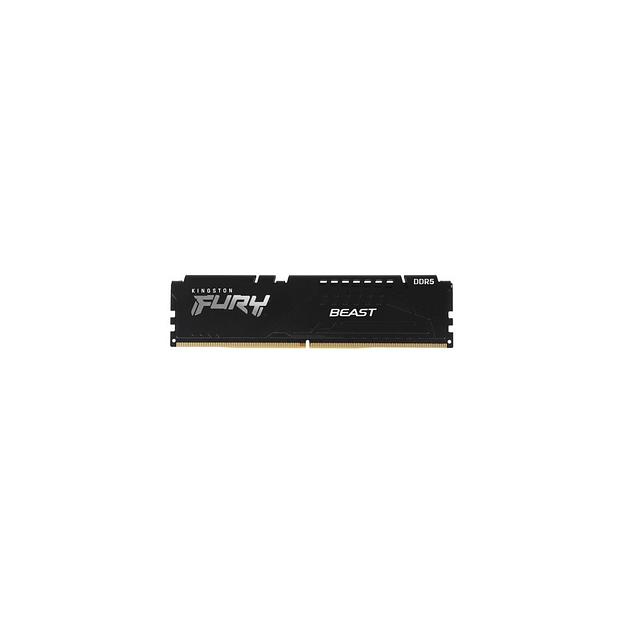 Оперативная память Kingston Fury Beast Black KF556C40BB-8 DDR5 - 1x 8ГБ 5600МГц, DIMM, Ret фото 1