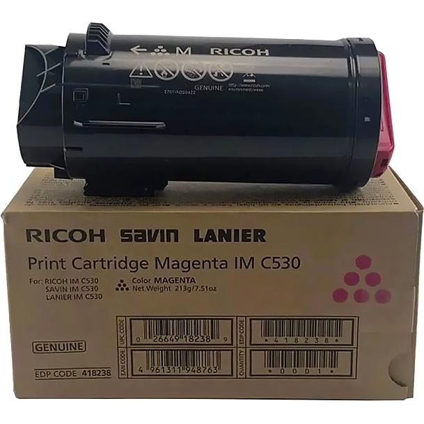 Тонер-картридж тип IM C530 малиновый Ricoh IM C530 (418242) фото 2