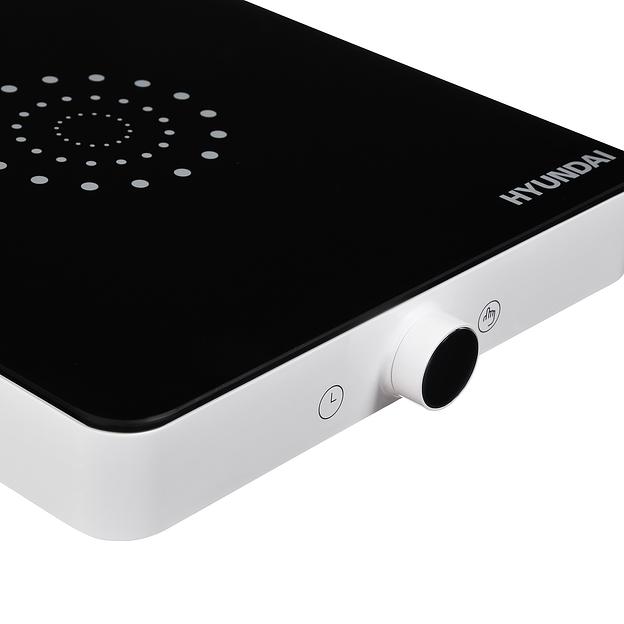 Плита Индукционная Hyundai HYC-0105 белый стеклокерамика (настольная) фото 5