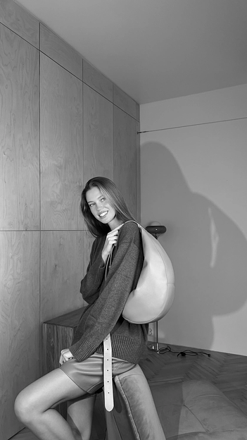 Сумка женская «Sara» серая ОПТ фото 4