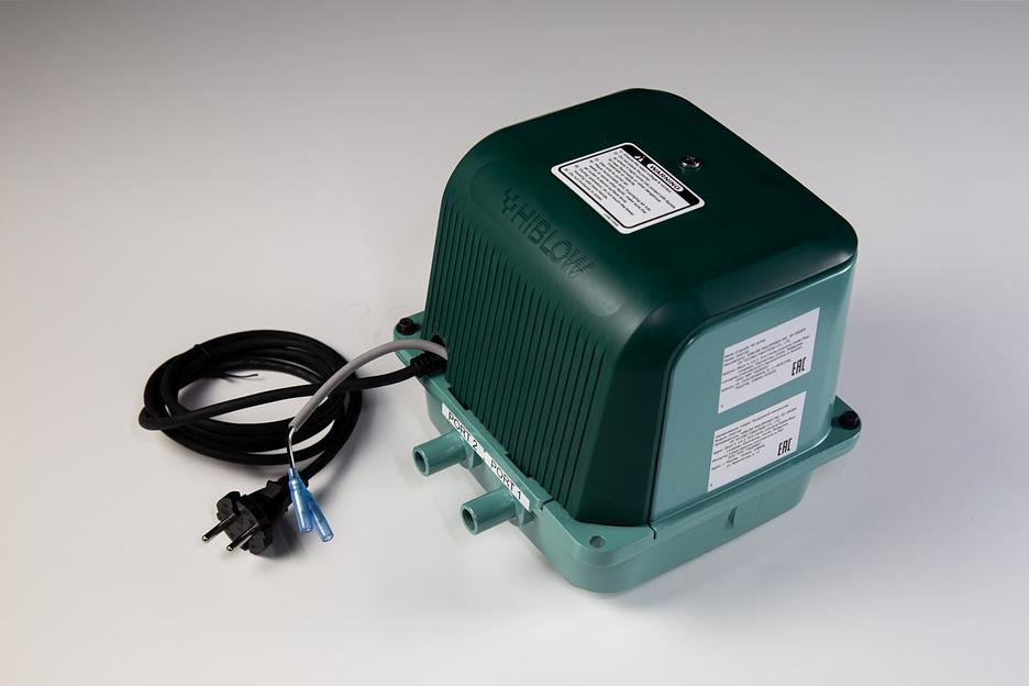 Диафрагменный компрессор Hiblow DUO-60 фото 1