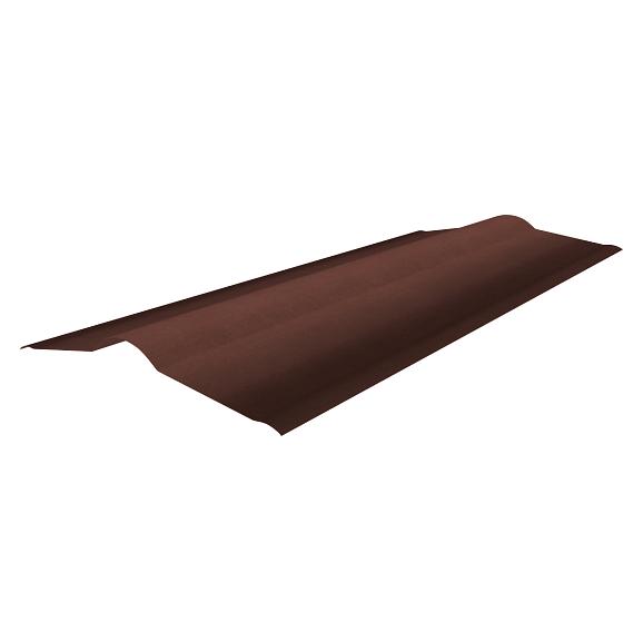 Конёк Ондулин для черепицы красный/коричневый опт фото 1