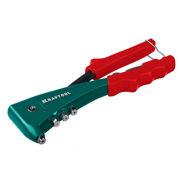 KRAFTOOL Combo2-M6, 2 вида заклёпок, комбинированный литой заклепочник в кейсе (31180) фото 5