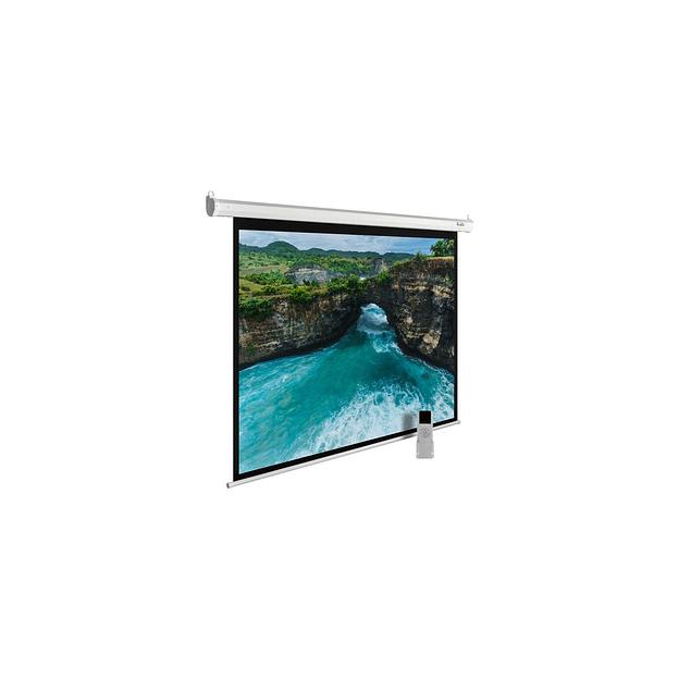 Экран Cactus MotoExpert CS-PSME-200x150-WT, 200х150 см, 4:3, настенно-потолочный белый фото 1