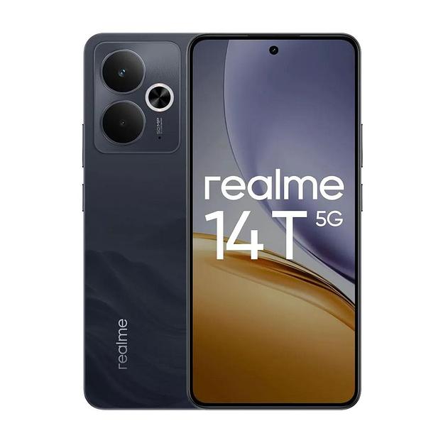 Смартфон Realme 14T 5G 12+256 RMX5078 12+256 черный фото 1