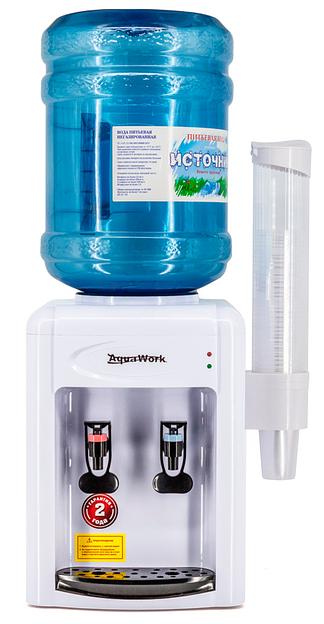 Кулер Aqua Work 0.7-TKR настольный белый/черный фото 5