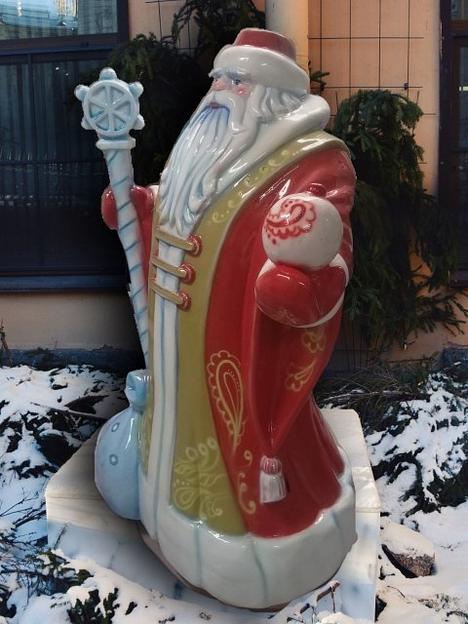 Фигура из стеклопластика «Дед Мороз» фото 1