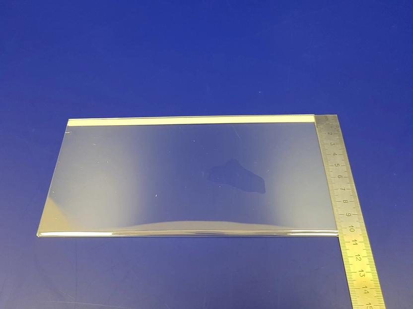 Карман пластиковый для витрин и стеллажей.(210х100мм.) фото 2