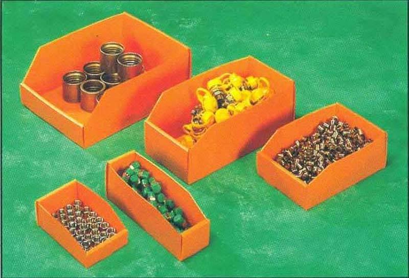 Складской самосборный лоток из сотового полипропилена для многократного использования фото 1