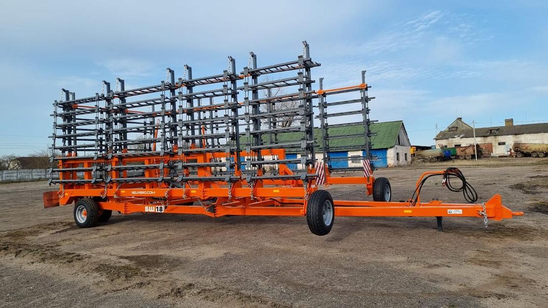 Шлейф-борона зубовая БШ-18 Tirex фото 4