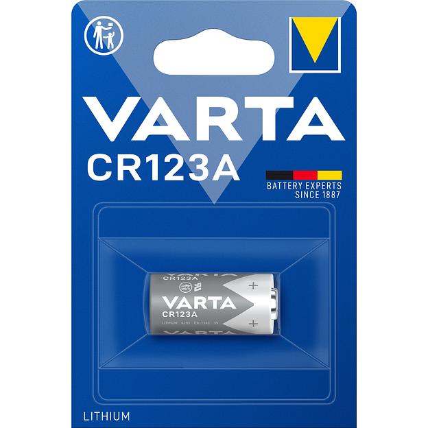 Батарейка Varta Professional CR123A BL1 Lithium 3V (6205) (1/10/100) Varta PROFESSIONAL CR123A (06205301401) фото 1