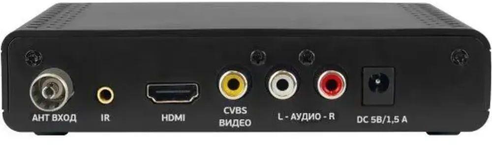 Ресивер DVB-T2 Cadena CDT-2351SB черный фото 2