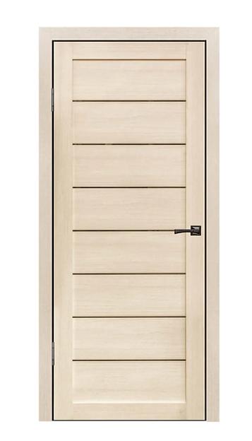 Межкомнатная дверь Тренд Т-1 лиственница латте со стеклом фото 1