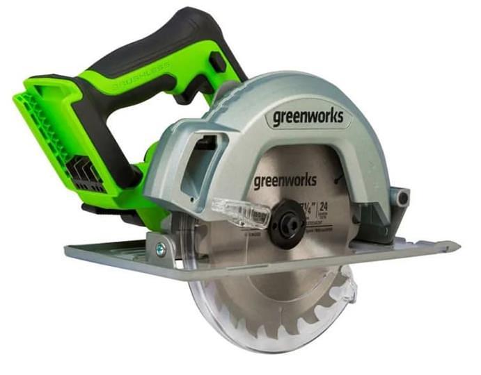 Greenworks GD24CS 24В Пила циркулярная (без аккум.бат и зарядн.уст-ва) [1500907] фото 2
