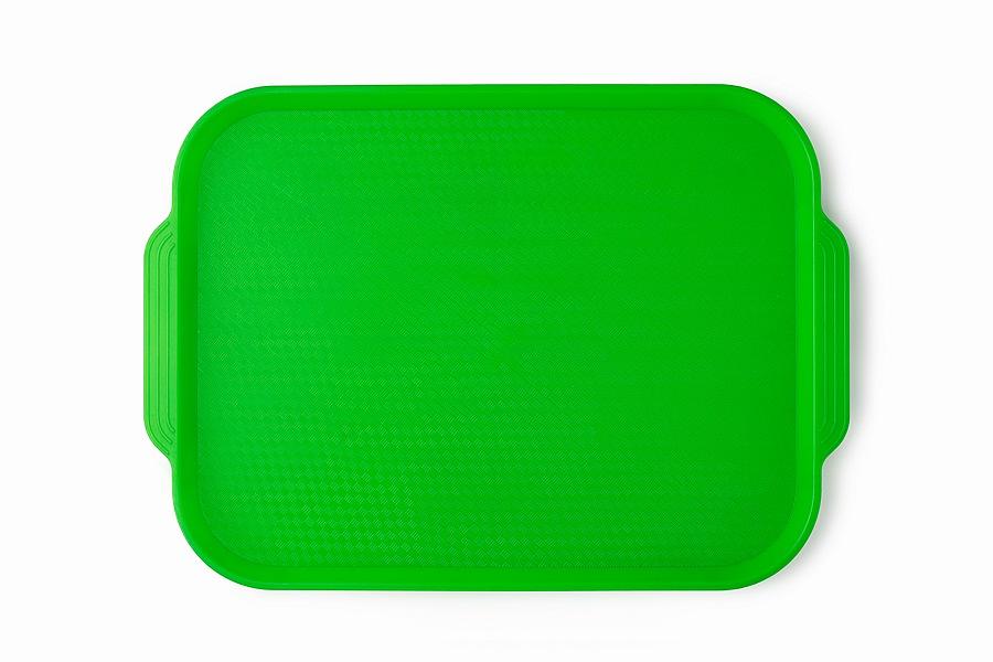 Поднос 45*35,5 см. ярко-зеленый поверхность классик (113) MG /1/10/ фото 1
