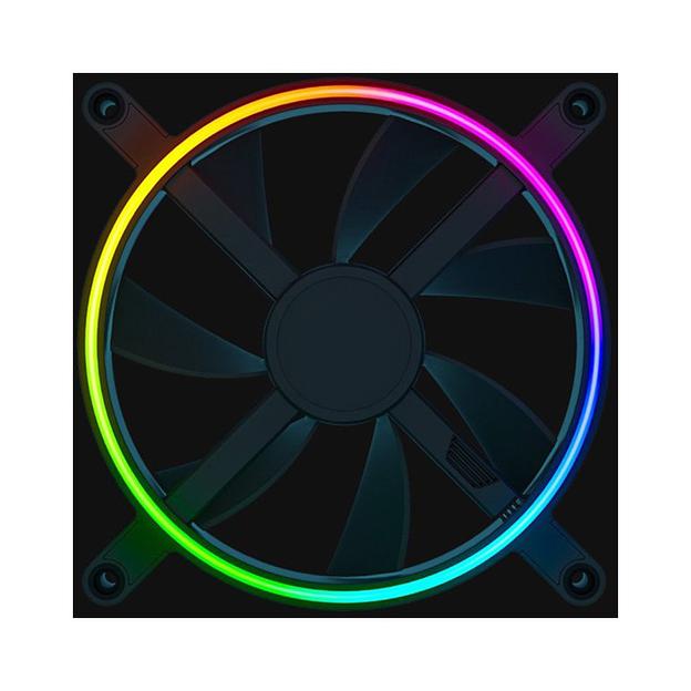 Кулер для компьютерного корпуса Razer Kunai Chroma 140MM 3 Fan RC21-01810200-R3M1 фото 2
