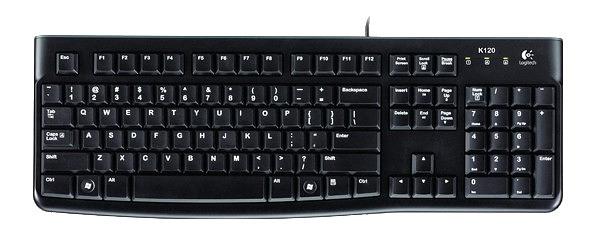 Клавиатура Logitech K120 EER черный USB фото 1