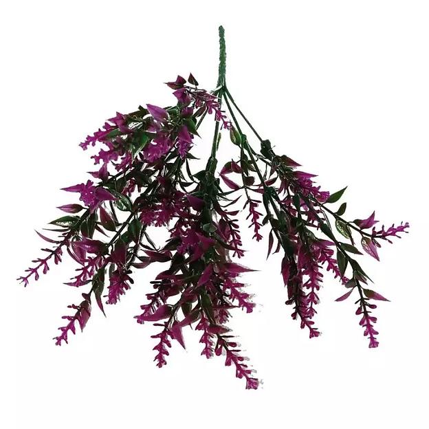 Букет Астильбы цветных колючек с зеленью 7 веток 35см фото 2