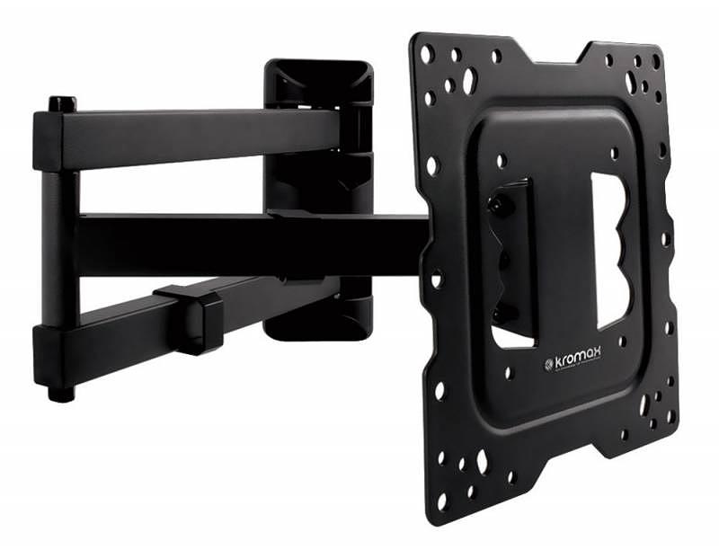 Кронштейн для телевизора Kromax DIX-18 черный 22"-55" макс.40кг настенный поворот и наклон фото 1