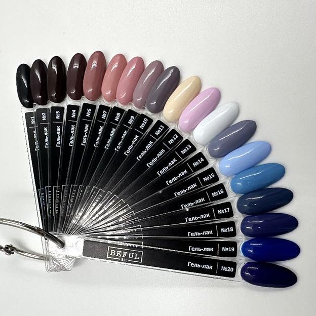 Гель-лак (базовая коллекция) BEFUL 8 мл ОПТ фото 3