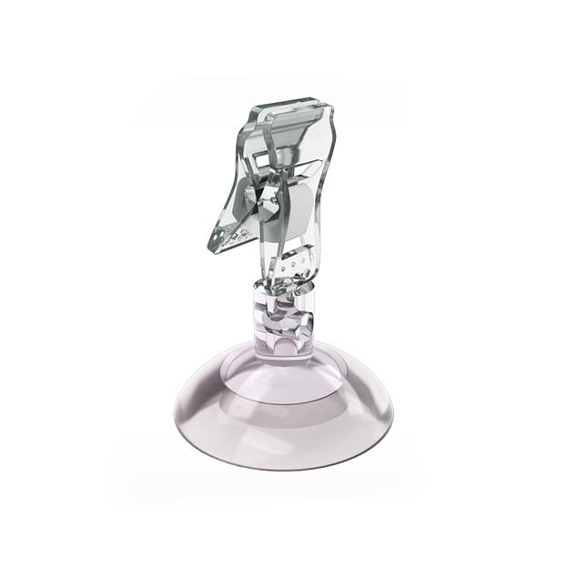 Силиконовая присоска с зажимом-прищепкой SC-CLAMP ножка 0 мм фото 1