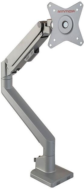 Кронштейн для мониторов Arm Media LCD-T35 серебристый 17"-34" макс.9кг настольный поворот и наклон верт.перемещ. фото 1