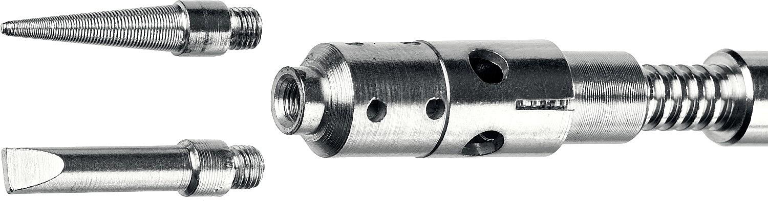 STAYER MS 300, 40 Вт, 1200°С в наборе: 4 в 1, горелка, фен, 2 жала, газовый паяльник (55506-H4) фото 3