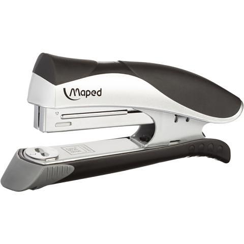 Степлер №24/6, 26/6 до 25л., серебристо-черный, Maped Ergologic 352511 фото 1