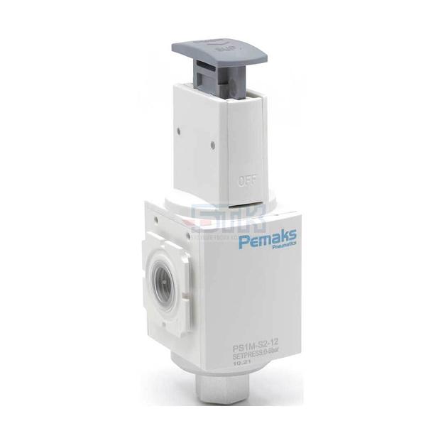 Включающий клапан с ручным управлением PS1M-S2-12  Pemaks фото 1