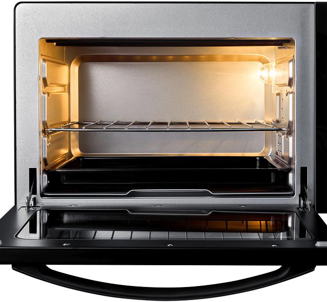 Мини-печь Hyundai MIO-HY096 28л. 1600Вт черный фото 5