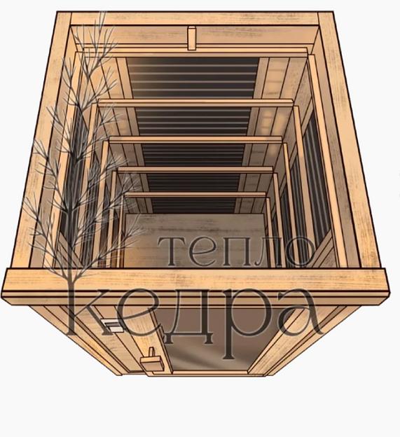 Сауна ИК №1 «Доступная» с карбоновым нагревателем ОПТ фото 3