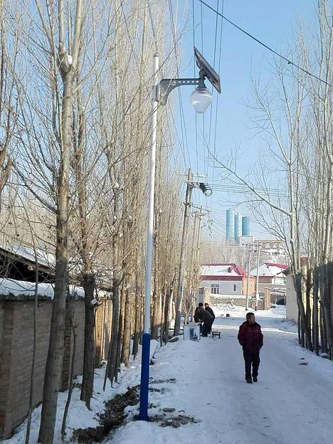 Солнечный светодиодный светильник AIO-20W фото 4